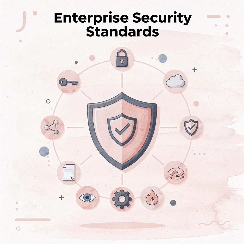 Security badge showing enterprise compliance standards - Aircall vs Dialpad
