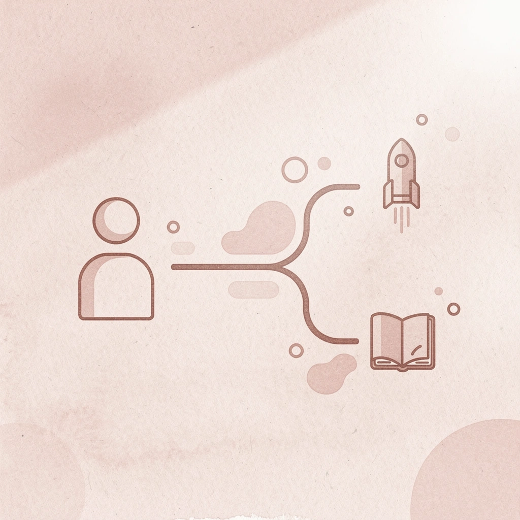 Icon showing how one caller intent splits into multiple phrase variations - How to Automate Phone Calls
