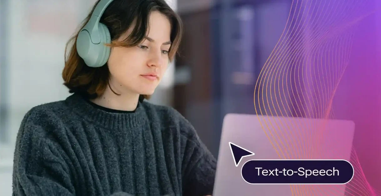 woman using tts - How to Make Text to Speech Sing