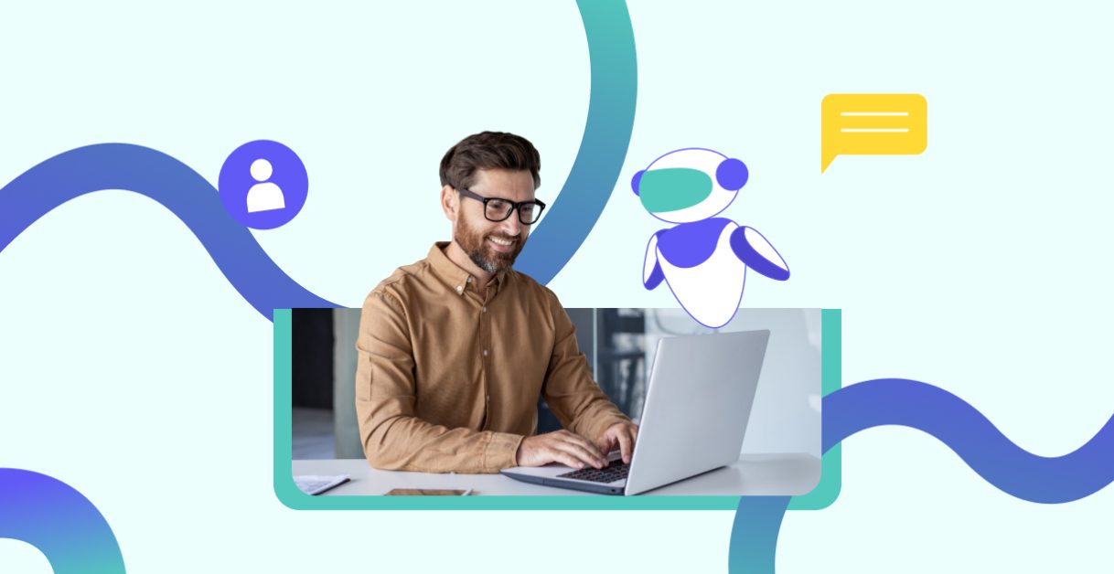 man smiling - Conversational Business Texting