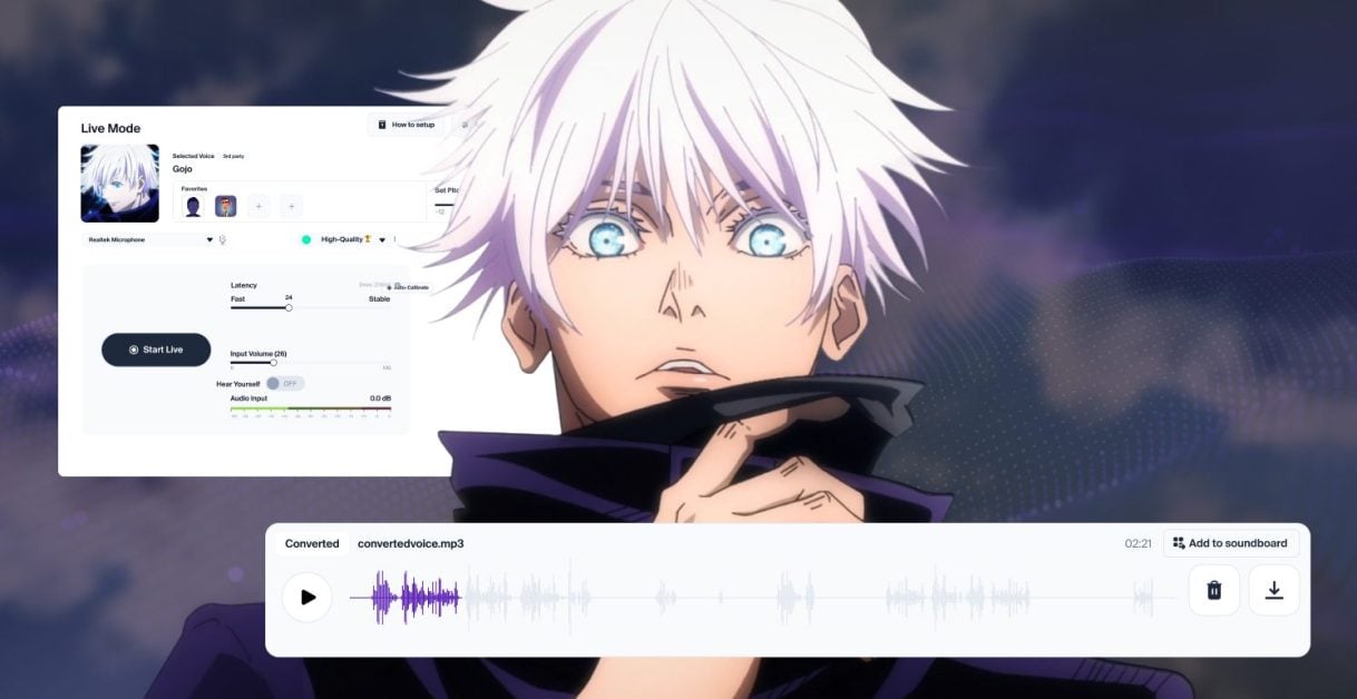 Gojo AI Voice