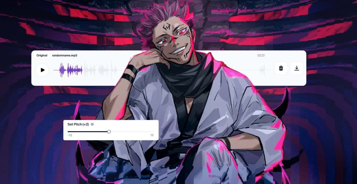 Sukuna Voice Changer