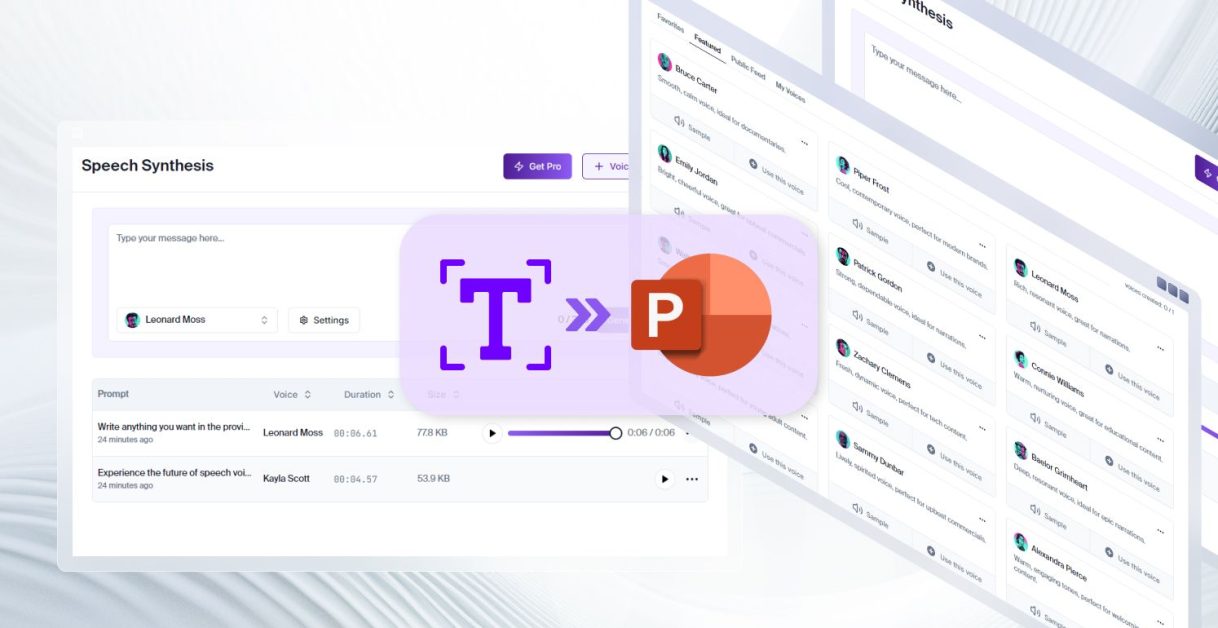 Text to Speech for PowerPoint
