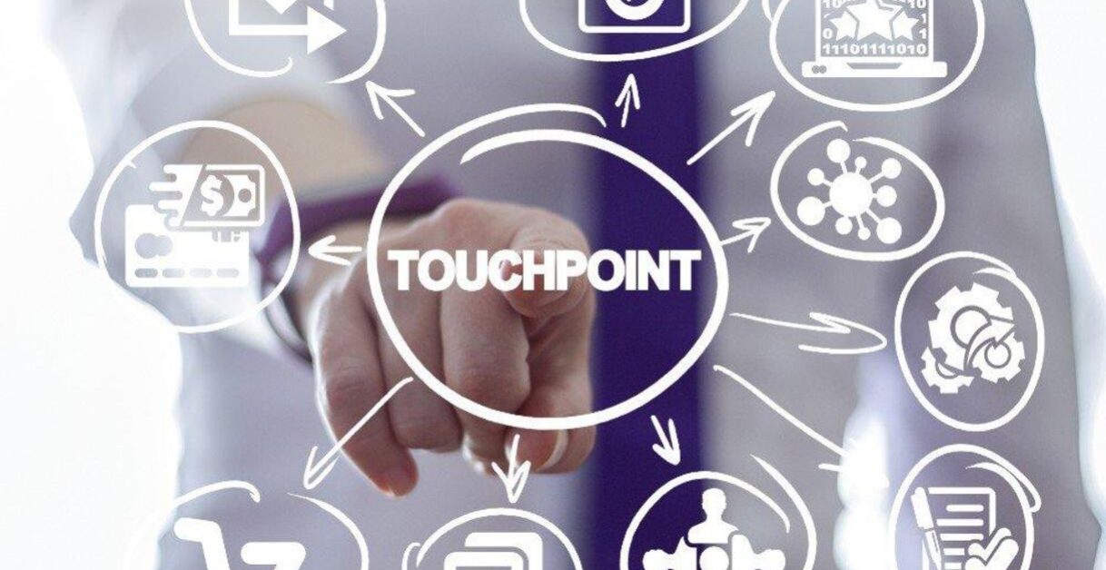 person pointing at a digital interface - CXP Software