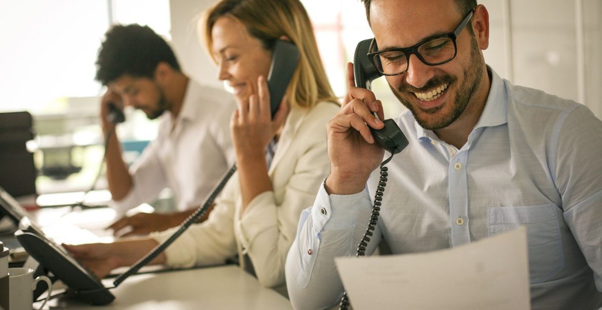 people in office - Call Center Productivity