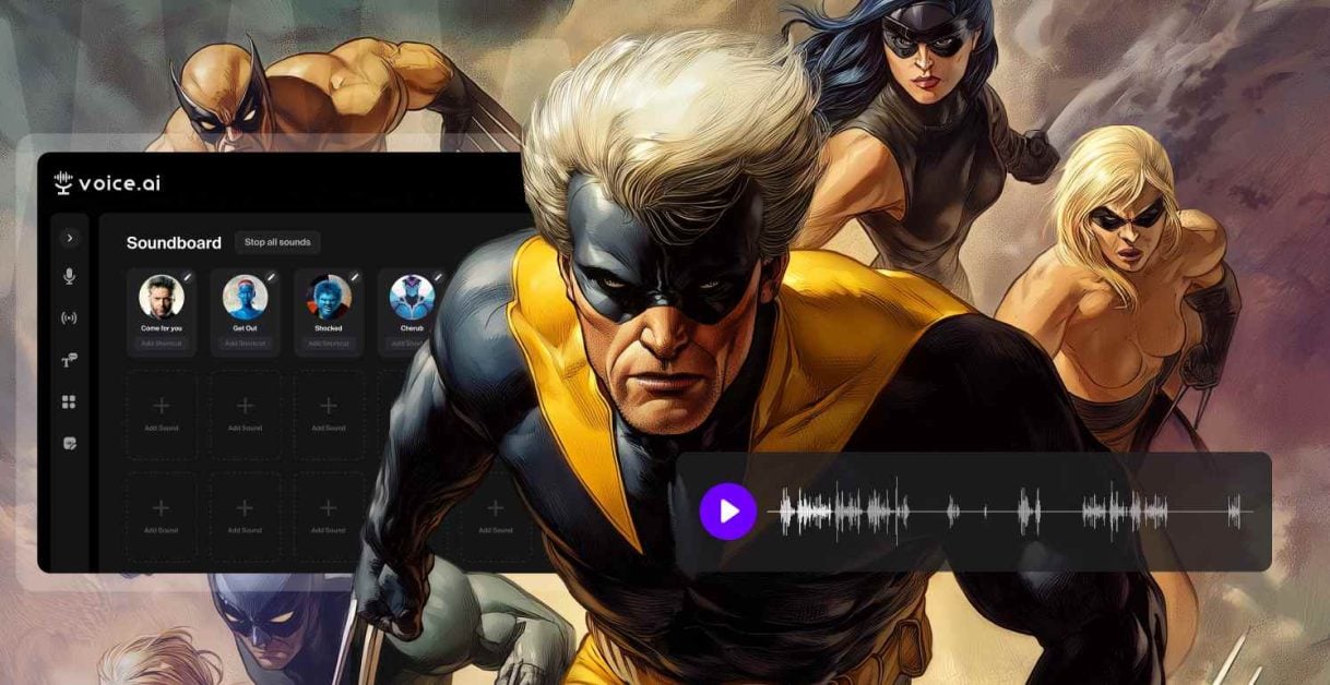 x men soundboard